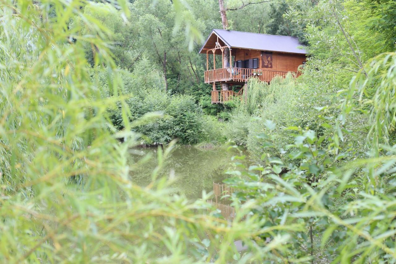 Cuibul Vulturilor - Casuta In Copac Villa Moisei Eksteriør billede
